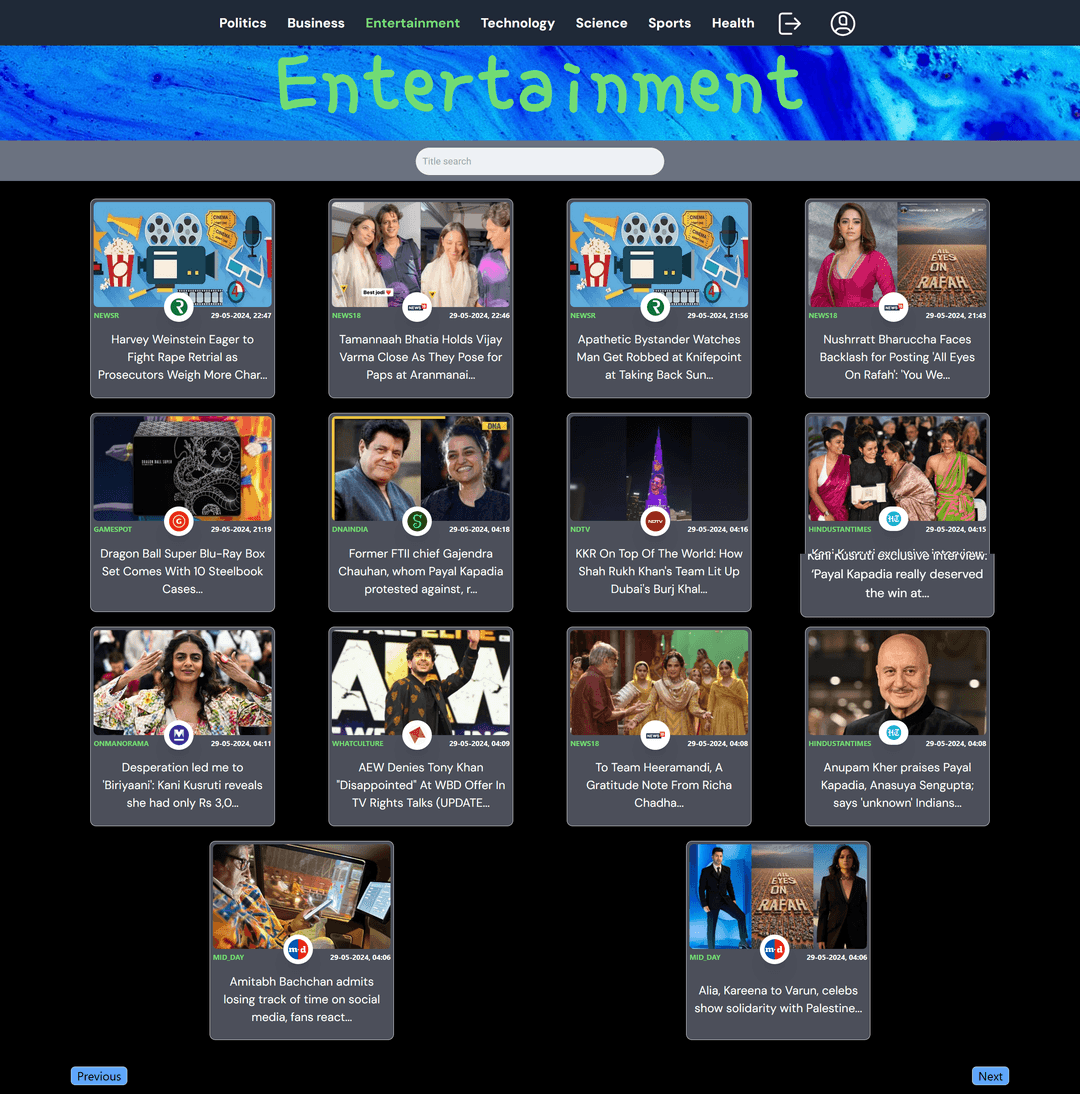 Super News App